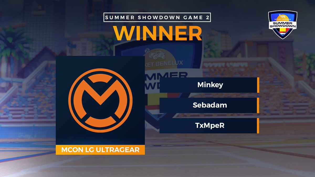 RocketBenelux's tweet image. .@mConesports was  weer ON FIRE vandaag en pakt de sweep op Free W! 🔥

Als deze vorm wordt vastgehouden kunnen ze nog wel eens heel ver komen... 👀

🏅 @Minkey_RL 
🏅 @SebadamRL 
🏅 @itstxmper