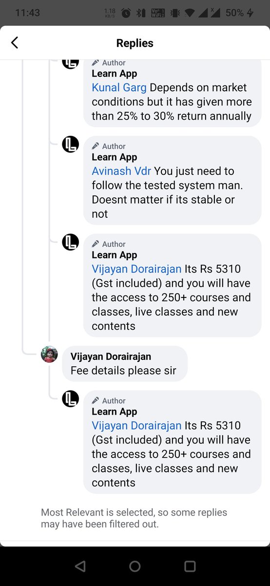 nikhilirm's tweet image. #Blocked
#Learnapp 
I have replied to a person in their #FB post n told him not to go for cash rather than Option selling.
Saalo ne mujhe comment karne se hi block kar diya😂😂
That shows the fear of losing a customer😂😂😂
@Abhishekkar_ @kach0289 
Screenshot aane wale h😎😎
