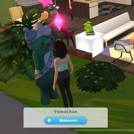 SimsMobileFans2's tweet photo. I found Yamachan as a NPC! https://t.co/tWQ42ATcl8
