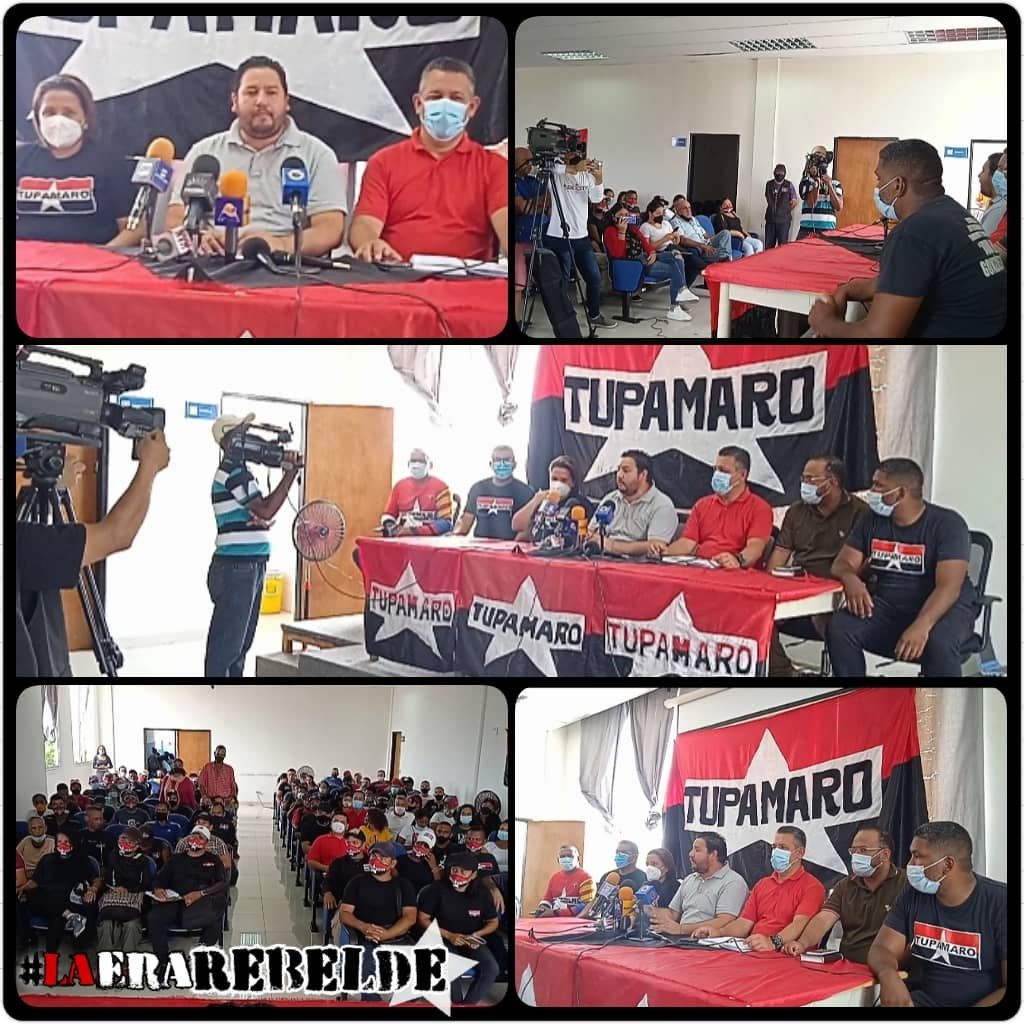 Rueda de prensa desde <a href="/Sucre_MRT/">Sucre_MRT</a> en el marco de la #GiraOrientalMRT2021; Williams Benavides,Vocero Nacional  y parte de la Dirección Nacional destaca el Plan político y líneas de acción del partido.
<a href="/WBenavides_MRT/">Williams Benavides</a> 
<a href="/PeterTupamaro10/">Peter Sayago</a> 
<a href="/Tupa_Esteban/">Esteban Fernández</a> 
#BolivarInmortal