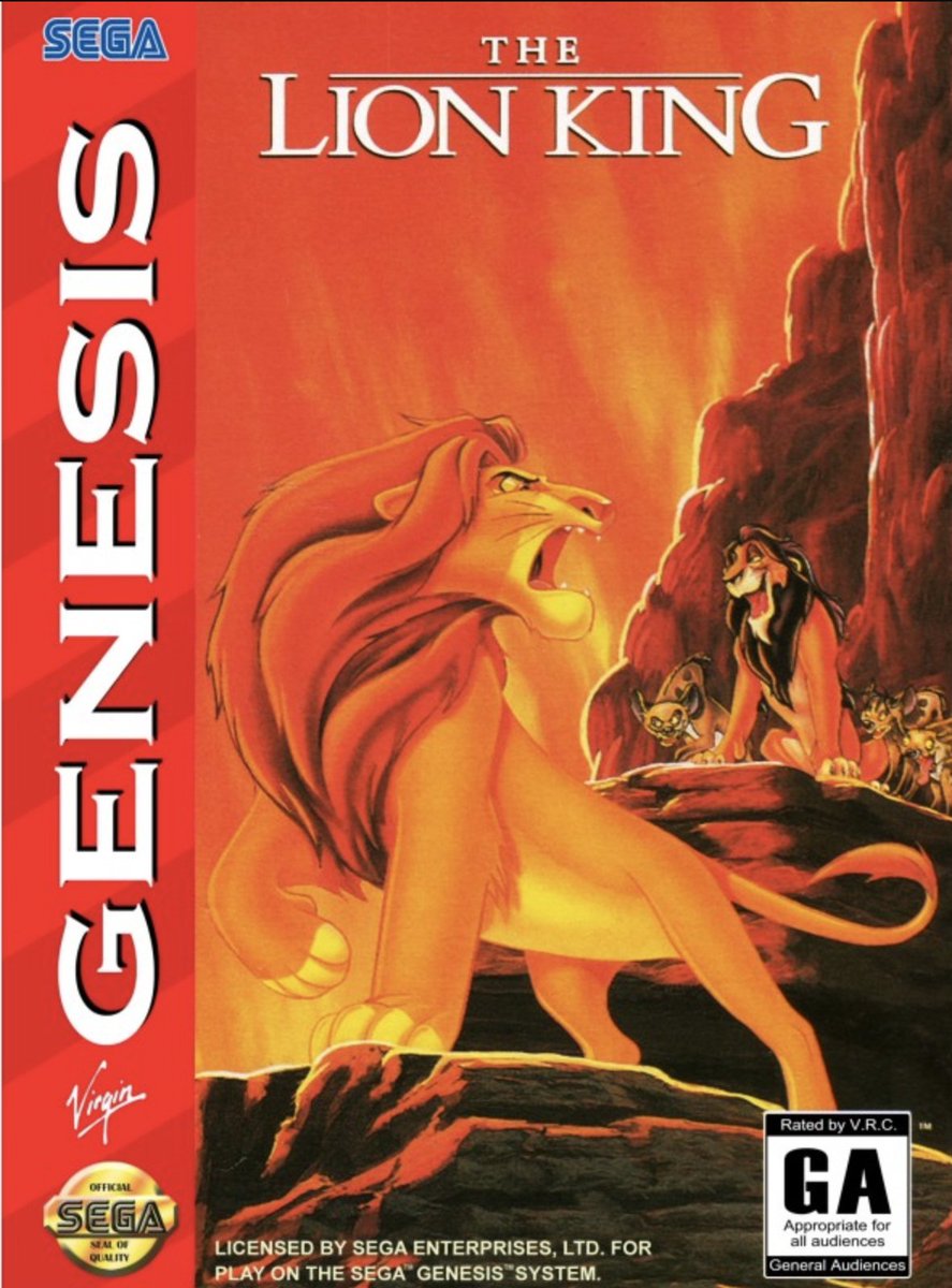HowLongToBeat's tweet photo. It takes on average 2 hours to beat Disney's The Lion King (1994). https://t.co/u5Boe4iurG https://t.co/g0bseIU03X