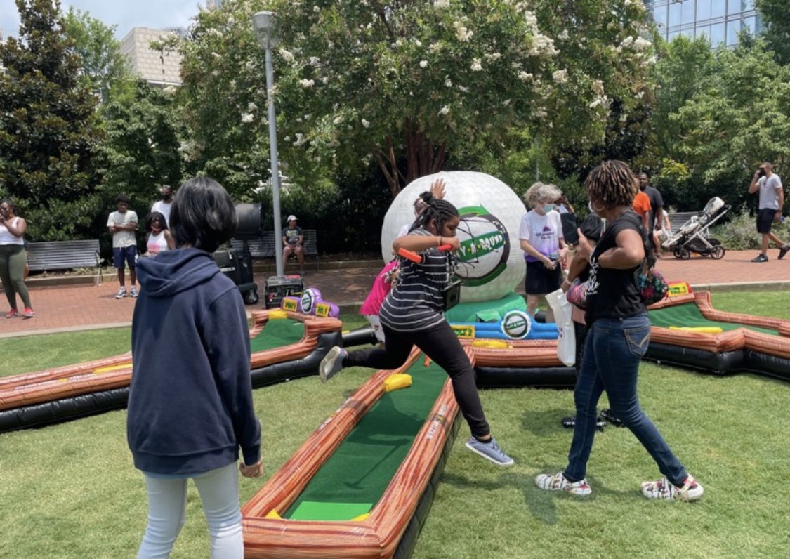NovantHealth's tweet photo. We’re having a ball at #NHWelcomeBackFest! https://t.co/nCIdACZB9b