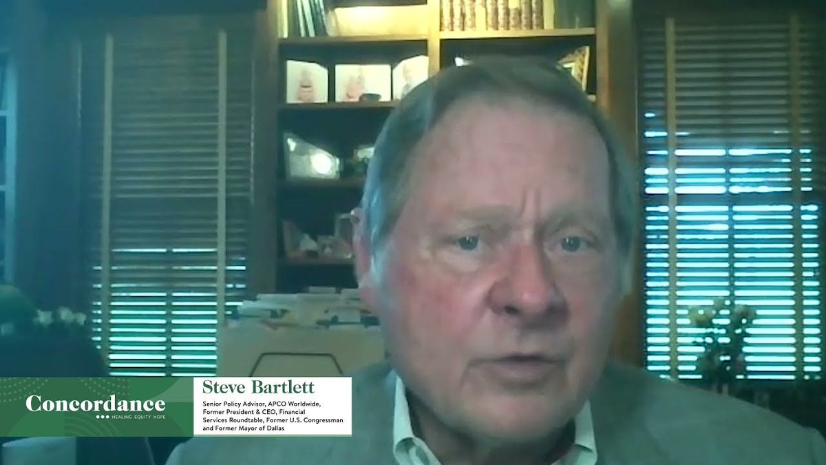 ConcordanceNow's tweet photo. Steve Bartlett, Former Congressman and Mayor of Dallas, shares his support for the re-entry work Concordance is doing.
https://t.co/2qc8JHIcI9
#ConcordanceFirstChance #FirstChance #ReentryMatters #Reincarceration #Recidivism https://t.co/UijrxRd2ne
