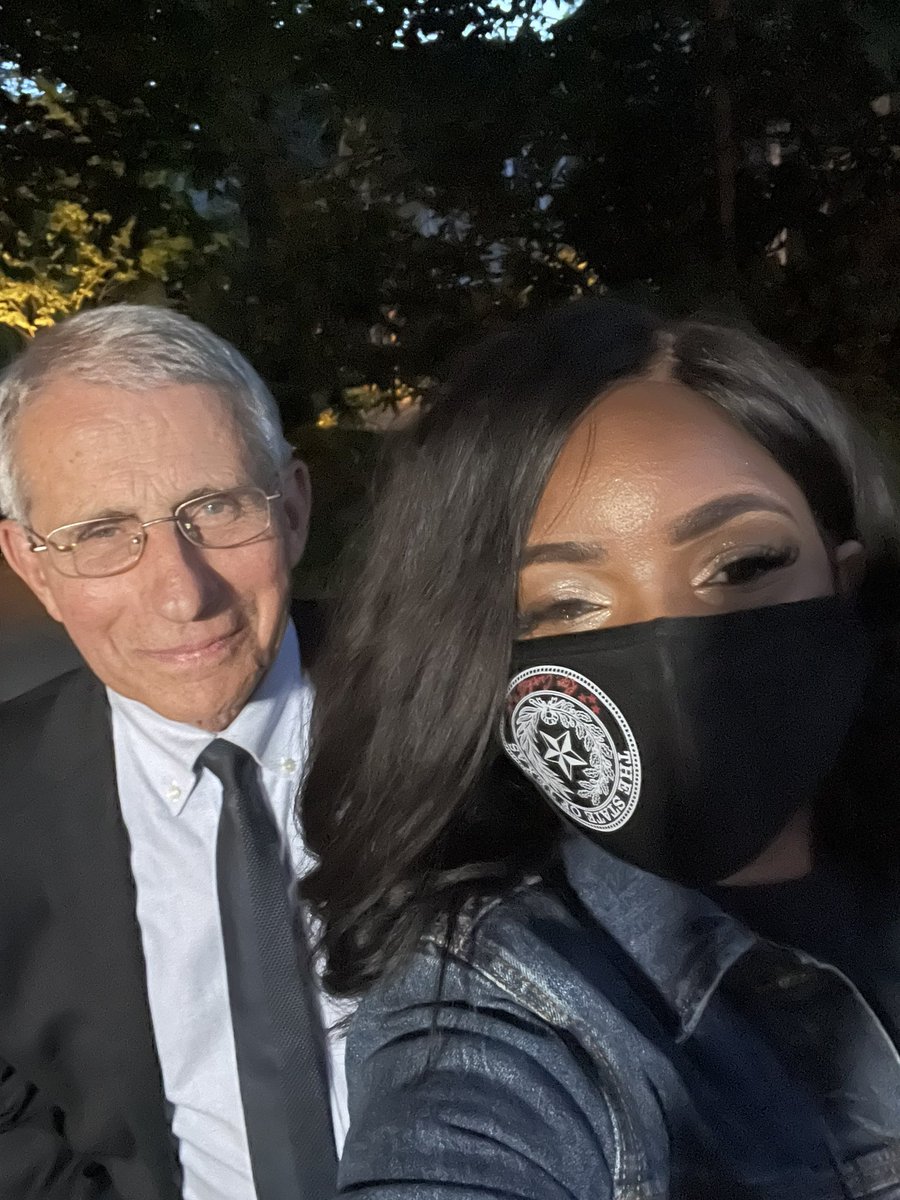 1) Trust black women… like Dr. Kizzmekia Corbett who was key in the development of the Moderna vaccine! 2) Dr. Fauci is telling y’all almost daily to get vaxxed 🙏🏾.  3) I’m saying you also need to wear your masks! 😷#ImVaxxedAreYou