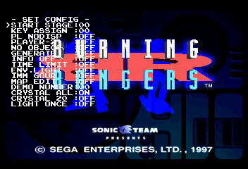 HiddenPalaceOrg's tweet photo. Presenting, an 'alpha' Burning Rangers prototype for the Sega Saturn! Debugging features, unfinished levels, and a cut 2 player mode are all here. This release was generously made possible by site admin Sazpaimon! Check it out here: https://t.co/DU5Jcsy0rA Enjoy! https://t.co/vLBxcr1DLe