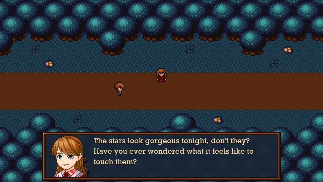 superstinker666's tweet photo. Help a young boy to fullfill his childhood dream in my entry for the #TouchTheStars game jam by @RPGmakerweb &amp; @StudioBlueGames :)

https://t.co/XjqVfFxcnr

#rpgmaker #rpgmakermz #rmmz #pixelart #gamejam https://t.co/k8jcDHQROn