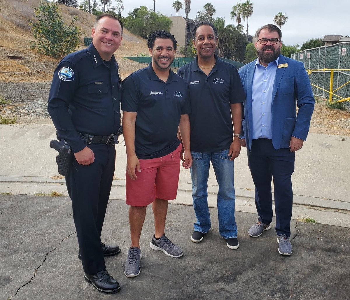 keirbjones's tweet photo. Breaking ground on our newest #SignalHill park today, it will connect our civic center neighborhood to the hill top trails, construction help from @thecclb #ilovesignalhill #signalhillca #newpark #parksmakeitbetter #conservationcorps https://t.co/oDWHhA3Kmy