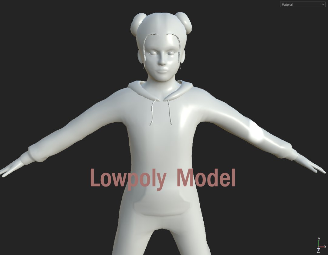 Sophiavideogame's tweet image. Now that both the highpoly and lowpoly are done we have baked the models, you can see how this allows us to use a model with much less polygons but a similar amount of detail.
#indiegame #IndieGameDev #indiedev #gamedev #3dmodeling #screenshotsaturday