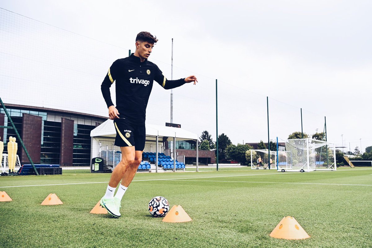 kaihavertz29's tweet image. Back at it @ChelseaFC