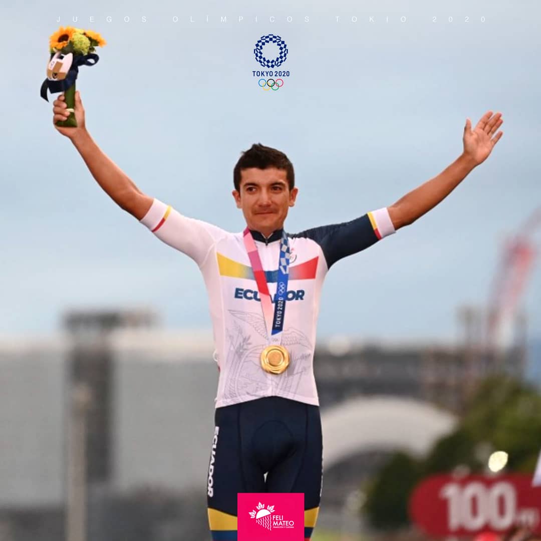 felimateo1's tweet photo. LA LOCOMOTORA DE ORO - DEL CARCHI PARA BRILLAR EN LO MAS ALTO DEL OLIMPO

Eres grande @RichardCarapazM

Giro d'Italia (2019)
2do en La Vuelta (2020)
3ero en el Tour de Francia (2021)
Medalla de Oro Juegos Olímpicos Tokio 2020

"RICHIE" 🚴🚂
#RichardCarapaz
#JuegosOlimpicos2021 https://t.co/AfeJV4kYNq