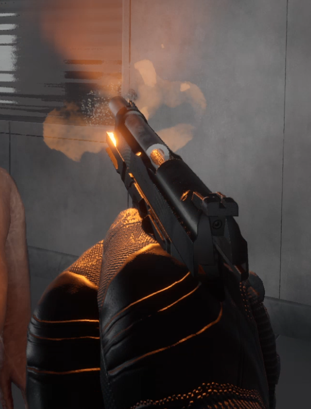 ControlledPairs's tweet photo. Ok - they did dynamic lighting inside the freaking chamber and barrel. Roger that. @affraystudios https://t.co/0zo2uK8FB0