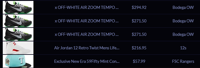 Couple success from yesterday and today 🎉 Bulk buyers I can dedicate a full bot to your checkouts! 💸 I @NotifySquared 🤖 I @ValorAIO & @whatbotisthis 🌐 I @AlpineProxies @TrinityProxies @ProxyWorId @Diamond_proxies @ProxyHeavenio 🖥️ I @MainlyServers 📧 I @DCMProxies