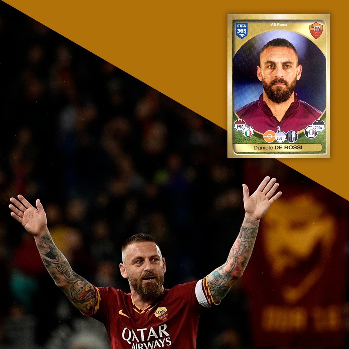 Happy birthday, Daniele De Rossi! Roma\s hero! 