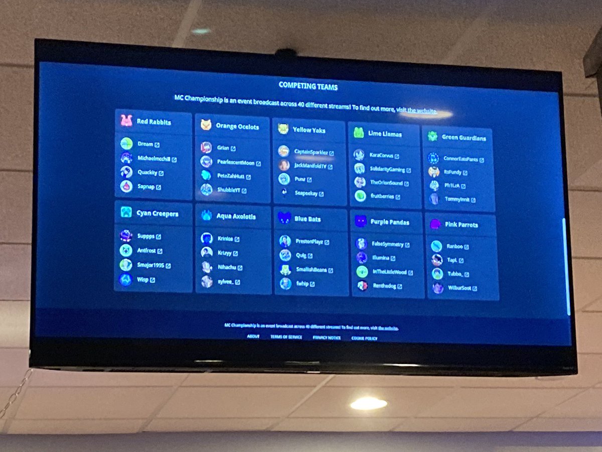 ellemars3's tweet photo. I asked my dad if I could use his "man cave" to watch a competition. Don't think he was expecting me to watch @shelbygraces stream for @MCChampionship_ 

I get to use his giant screen and a few other TVs to have https://t.co/WYc6p0hsaa and other streamers as well😈 https://t.co/VaWk1gUJzB