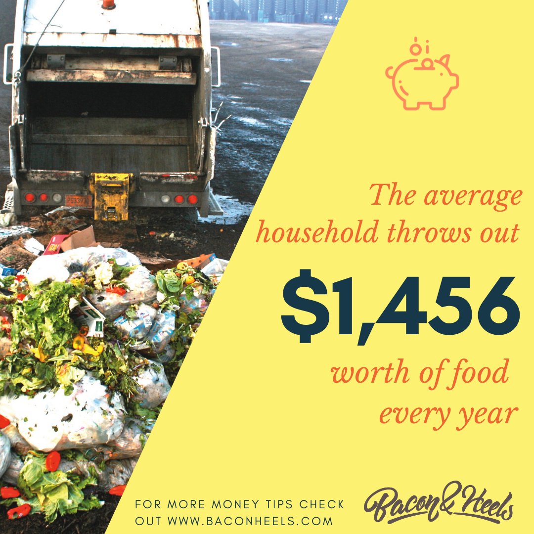 Did you know that the average American and Canadian throw out over $1,456 a food every year? Sigh, what a waste
baconheels.com/blog/how-wasti…