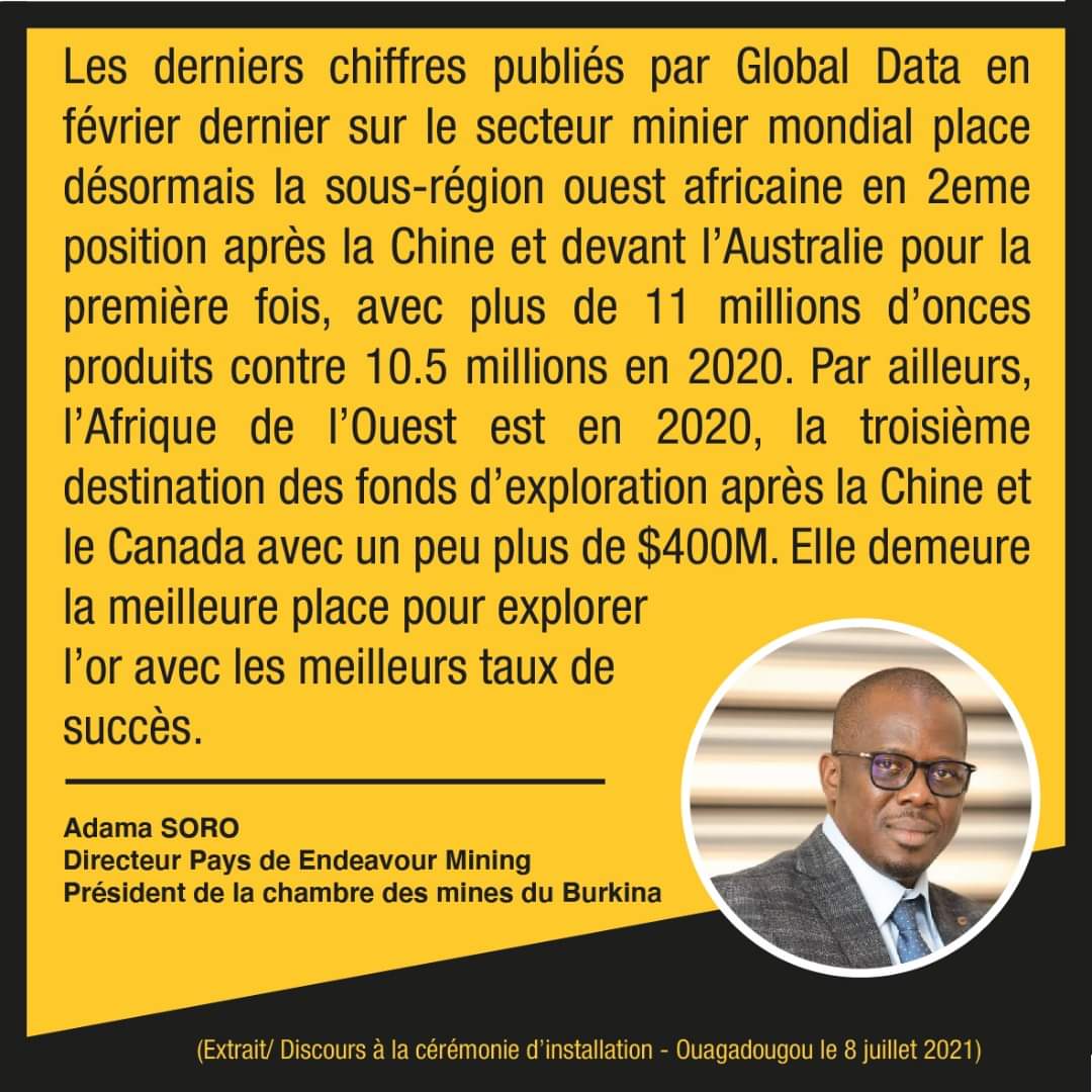 CMBurkina's tweet photo. Adama Soro,  Président de la Chambre des Mines du Burkina (CMB), parle du potentiel minier du sous-sol ouest-africain. 
#cmb #mine #CMBurkina https://t.co/mLVw4HCQu7