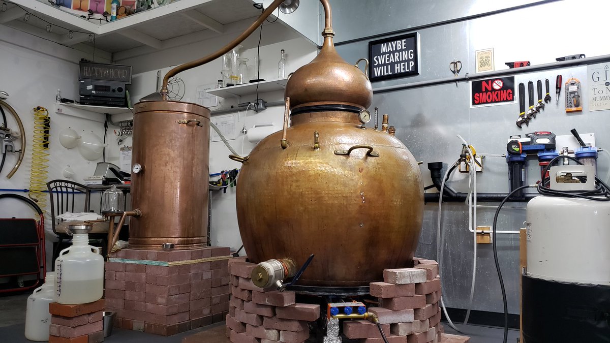 PacificDistill's tweet image. Distilling Pacifique Absinthe this weekend.