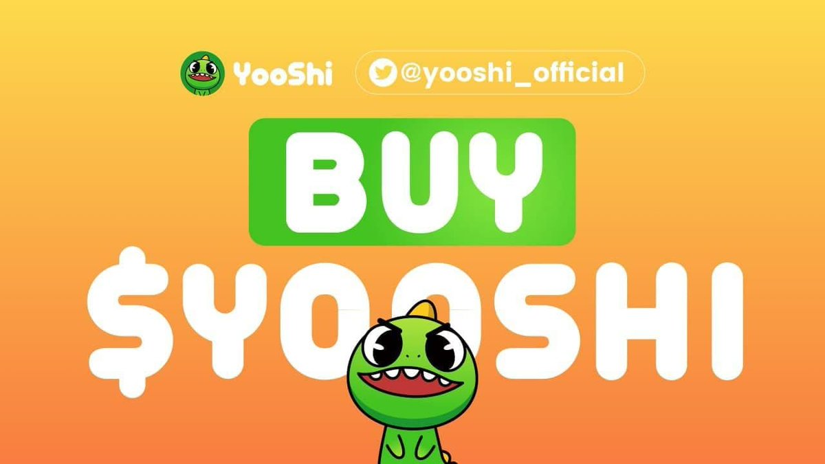 Alejandrosturl's tweet photo. @binance #PlayToEarn #IDO #YAO #DAO
#YooShi
2.0: The Next Generation of NFT & GameFi Launchpad
#Wallet 1ER in
#BinanceSmartChain #Games #GameFi #Launchpad
#BlockchainGaming #Metaverse
#MBVII #DeFi #BSCGem #binance
#YooShifamily #YooShiArmy #YooShiFriends https://t.co/nz5CZqRy8C