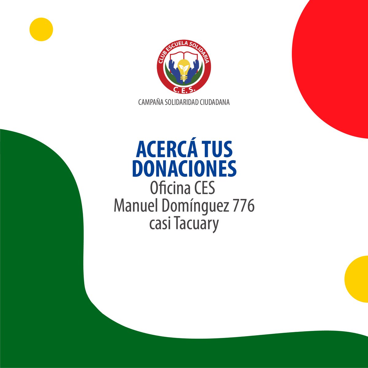 club_escuela's tweet photo. *¡FESTEJA CON NOSOTROS EL DÍA DE LA AMISTAD!* 🎉📦🤜🏼🤛🏼🤙🏻🎈
Ayúdanos a conseguir estos materiales y se parte mañana para armar kits y el próximo sábado 31 desde las 15:00hs, ¡para entregarlos a nuestros niños! 🎁🎊📫
#CES #Paraguay #DeliverySolidario https://t.co/pT6hT4xjLP