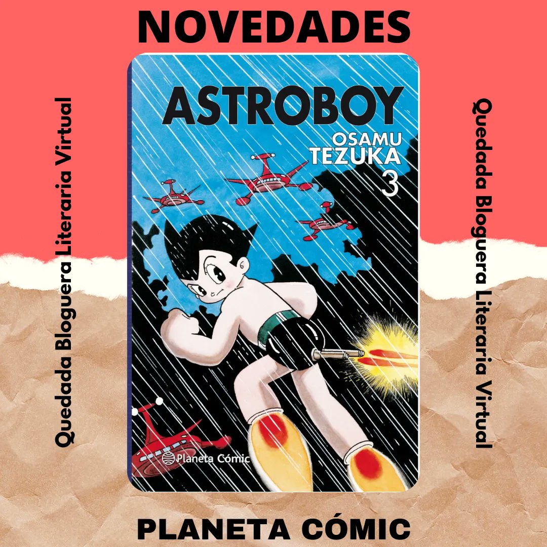 QBLMx's tweet photo. Pueden encontrar los puntos de venta aquí https://t.co/Dm8jRS2923
#Astroboy un manga clásico de shonen. Cuenta con 7 tomos #OsamuTezuka @PlanetaLibrosMx #Planetacomics #2aQBLMx https://t.co/aIx2l17cef
