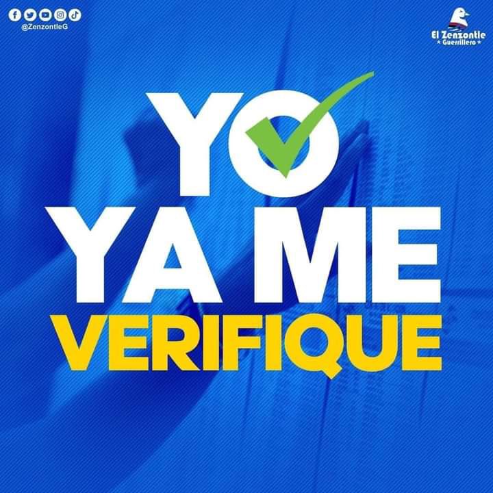 Yo ya me verifique y vos ya lo hiciste ?? Te invito a verificarte a tu centro de votación más cercano no te tomará más 10 minutos y están tomando todas las medidas anti COVID #24Y25VERIFICANDONOSGANAMOSTODOS #Nicaragua