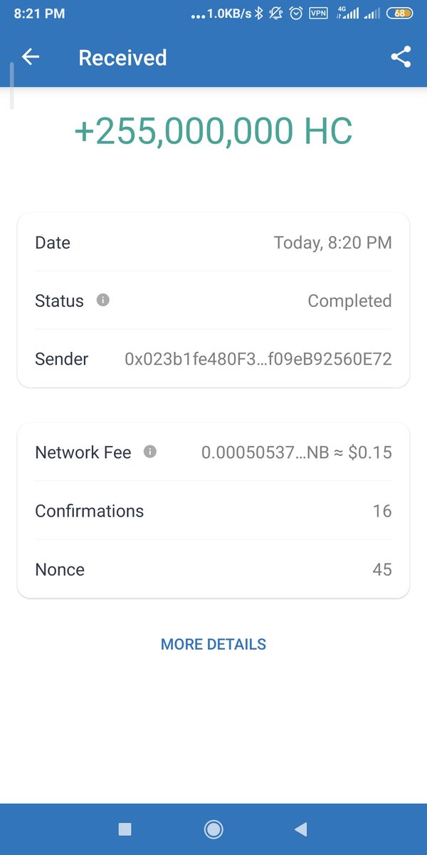 codedxguy's tweet photo. @HEROCOIN7 @manan Received. 🔥 🔥 🔥 🔥 💪 💪 https://t.co/Nk3ZRBY6bT