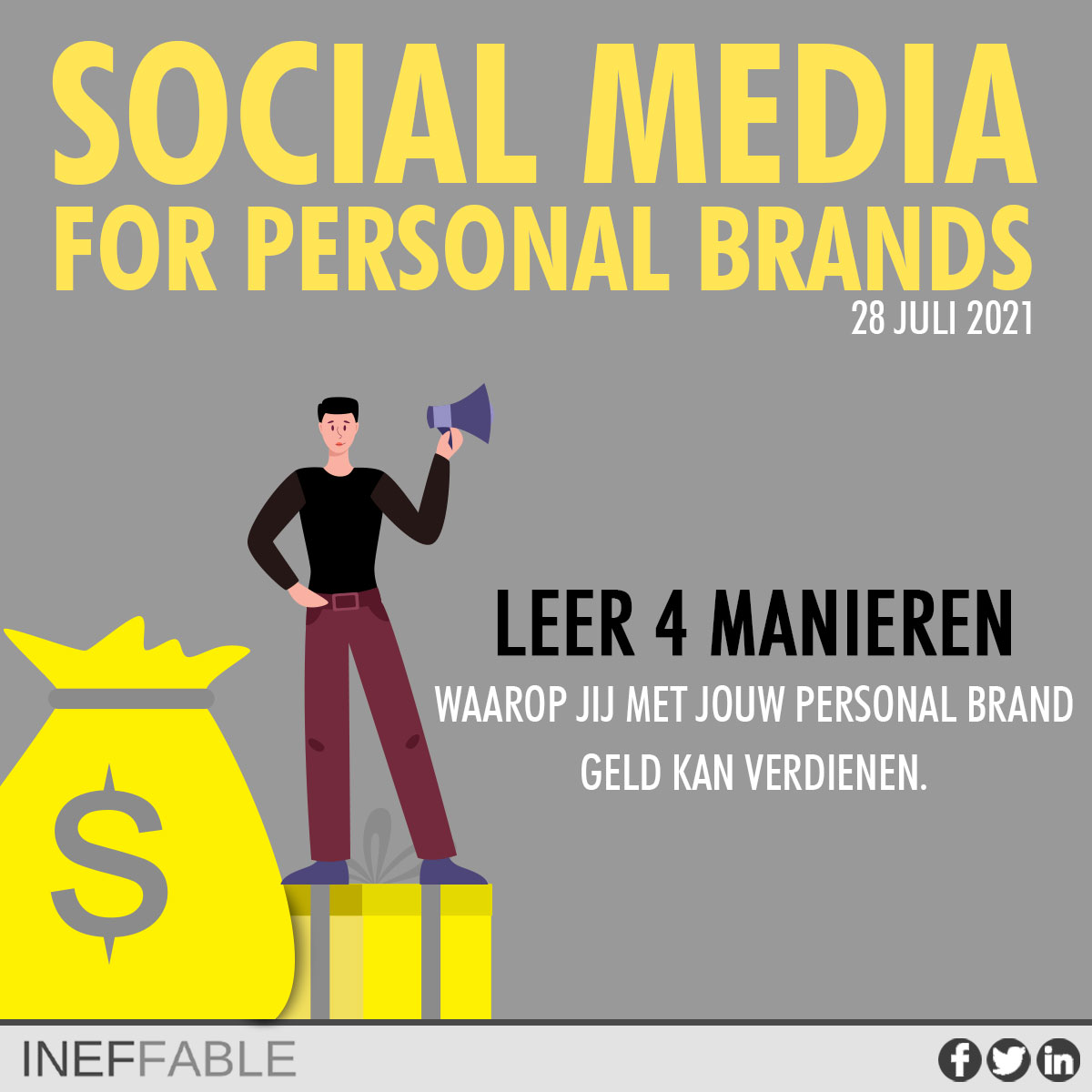 IneffableNv's tweet photo. Doe mee aan de #SocialMedia for Personal Brands Training van #IneffableNV en leer hoe je geld kan verdienen met jouw #PersonalBrand❣️Ga naar https://t.co/97mYHTz7Dn om je te registreren.✨
#BrandDeals #ReferralMarketing #AdRevenue #AffiliateMarketing #Suriname https://t.co/mEA3QixdT7