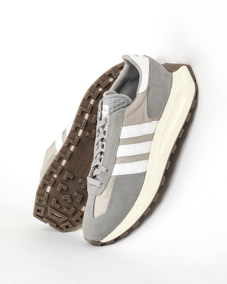 FooshYEG's tweet photo. Taking inspiration from the iconic shape of Adidas 70’s running shoes, the Adidas Retropy E5 is now available in-store &amp; online!

Men’s Sizes 8 - 12 (no 11.5) available; $170+ tax. https://t.co/fyYjQ5vp2F