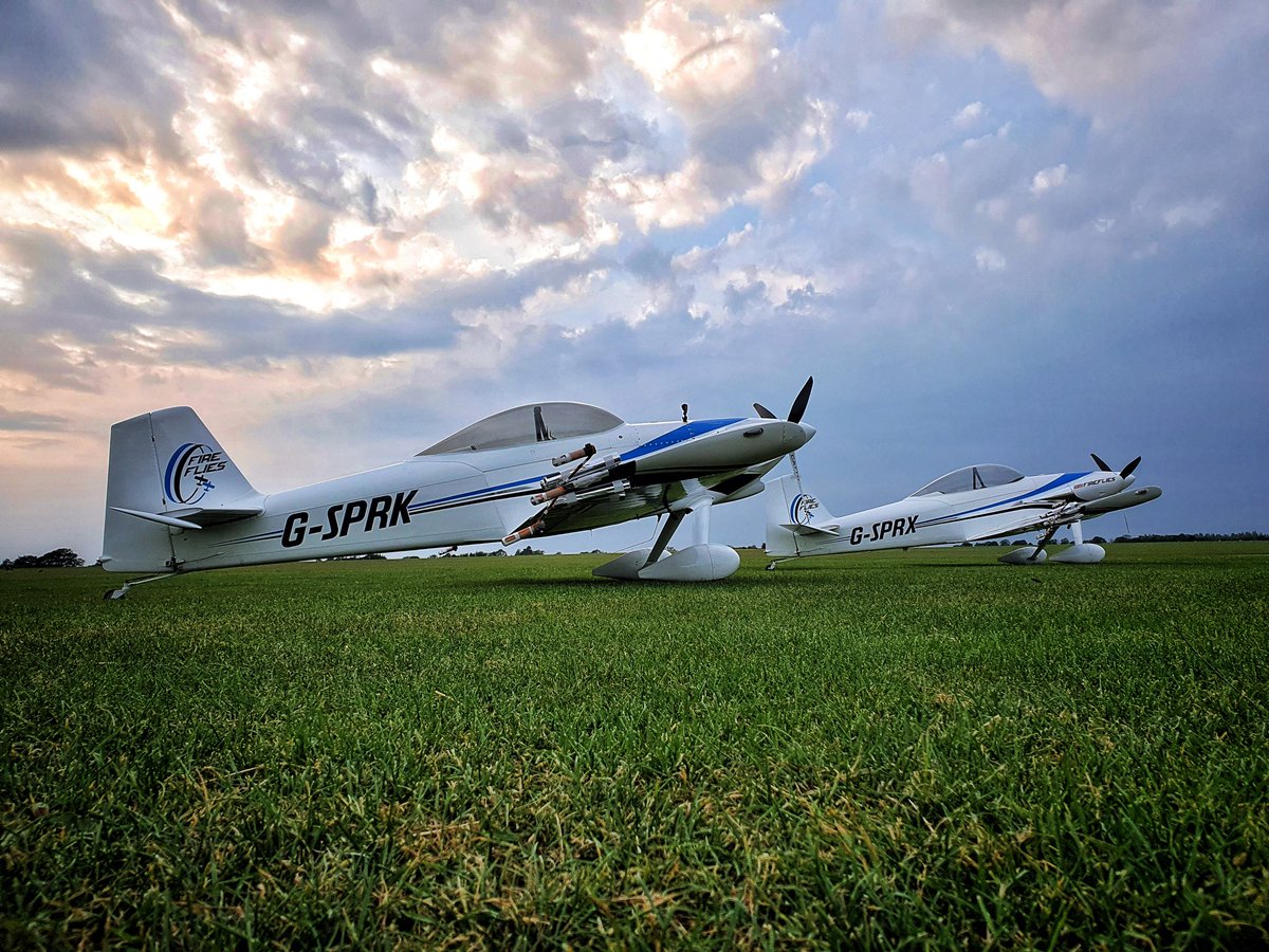 Counting down the minutes to our display at the Summer Festival of Light by @xplosive_events at Market Harborough this evening.

#pyro #airshow #airdisplay #fireflies #avgeek #summerfestival #RV4 #vansaircraft #flying #aviation #summer #lateshow #sunset