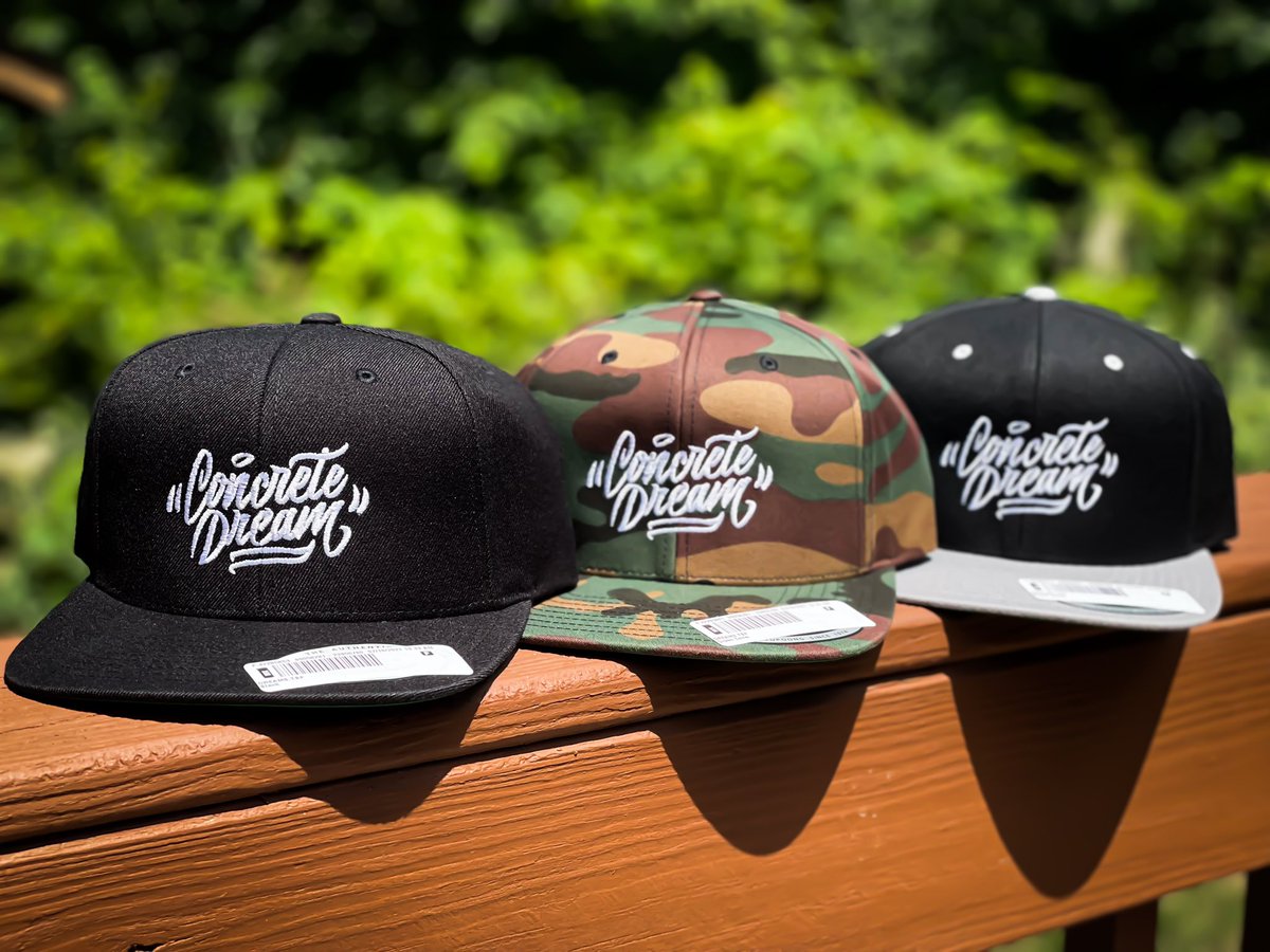 Concrete__Dream's tweet photo. New Snapbacks and Dad Hats Available
https://t.co/xLqzYD5S8N https://t.co/O2t1R6a3W8