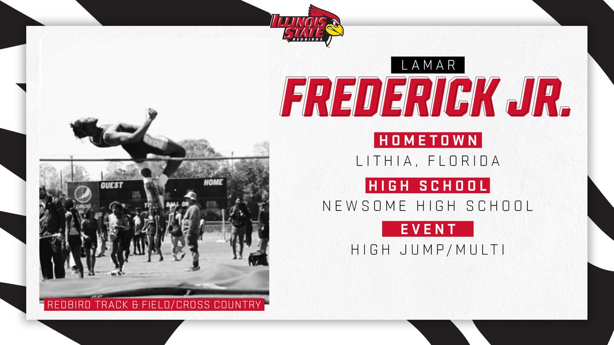 Illinois State Track & Field/XC (@redbirdtfxc) on Twitter photo From the Sunshine State to the Land of Lincoln ☀️
Welcome to the <a href="/RedbirdTFXC/">Illinois State Track & Field/XC</a> family, Lamar Frederick, Jr.!
#redbirdTFXC | #WeAreOne From the Sunshine State to the Land of Lincoln ☀️
Welcome to the <a href="/RedbirdTFXC/">Illinois State Track & Field/XC</a> family, Lamar Frederick, Jr.!
#redbirdTFXC | #WeAreOne