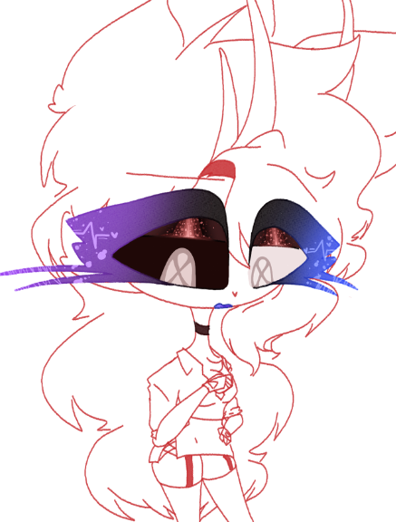 drew an oc for my friend as a warmup, and i hate to say it but im a major simp for her even though shes an asshole 😔

#HHOC #HazbinHotel #HazbinHotelOC #huniipop #myart