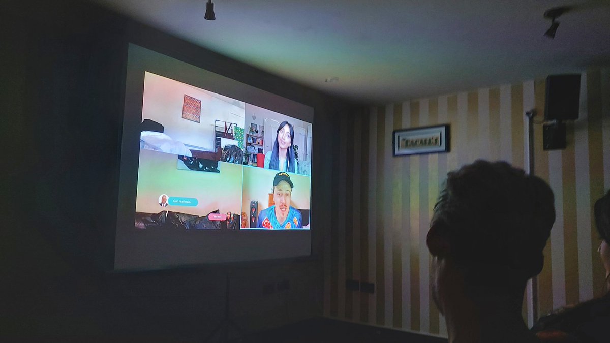 jenniferthered's tweet photo. Pretty surreal seeing @CONTROLSHIFTESC on screen at a film festival IRL! Thank you so much @film_rocks @davies_alexandra @loreleimelonymathias for coming along 😍 #femalefilmmaker #filmfestival #femaledirector #comedy #Webseries https://t.co/R2JBeES15z