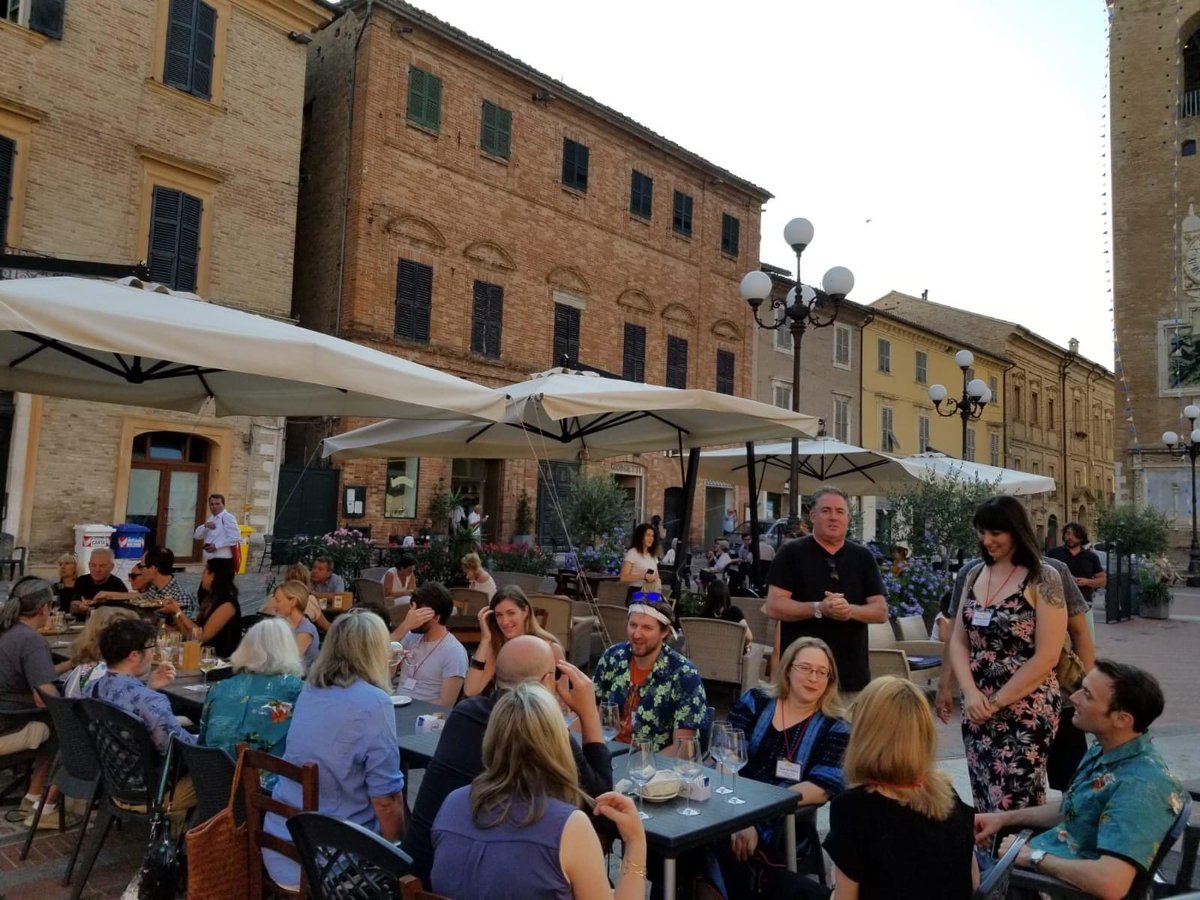 leopardiwc's tweet photo. Since this weekend would have been the start of Leopardi Writing Conference 2021, we want to send you all our very best wishes. We are so looking forward to gathering once again in Recanati, #Italy, for Leopardi Writing Conference 2022! #LeopardiWC #WritingCommunity https://t.co/WNhqSffyus