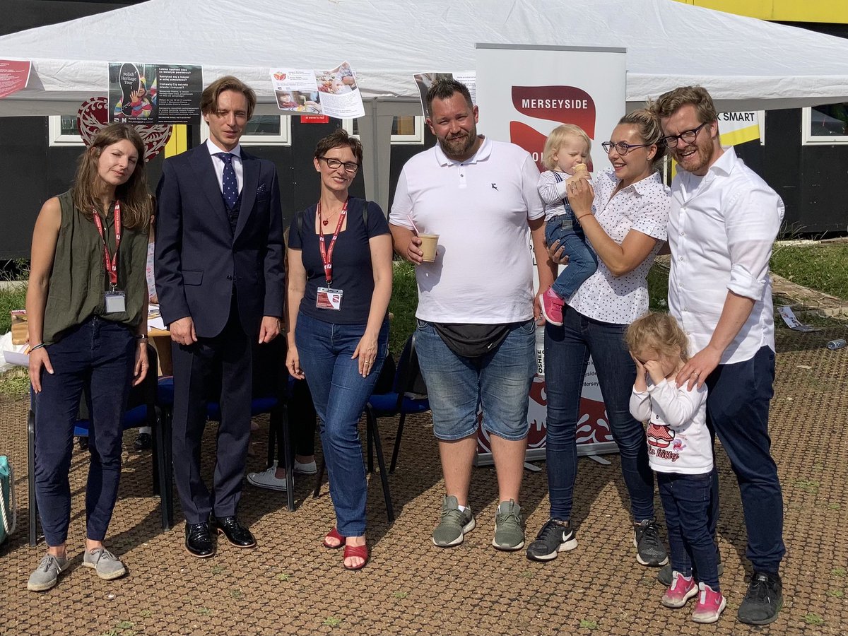 MerseyPolonia's tweet photo. Great event by and for the Polish Community! Thanks to Polskie Merseyside @lumacreations @lpoolcouncil #communitychampions @liverpoolccg #DiabetesAwareness @TNLComFund @PLinManchester #helplink @heritageopenday #PolishHeritageTourinLiverpool https://t.co/hxsLpfWjoy
