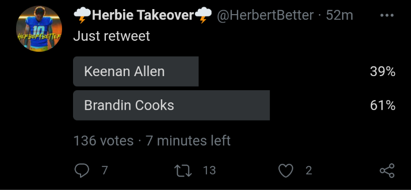 HerbertBetter's tweet photo. @Matt_era8 Allen and its not close https://t.co/6nMNkhgJmy