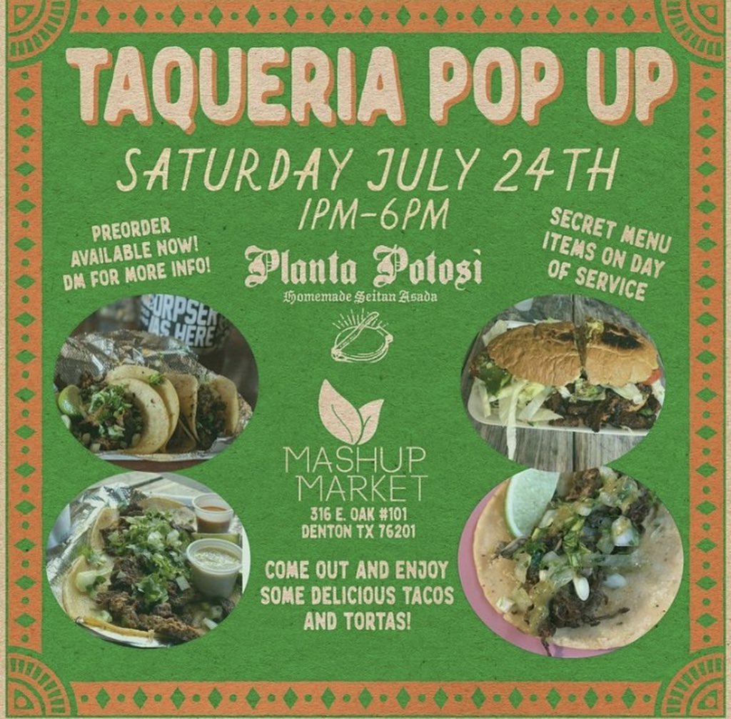come out today until 6pm!! we’ll also have the So Good Vegan setup alongside our friends at Planta Potosí 😌
