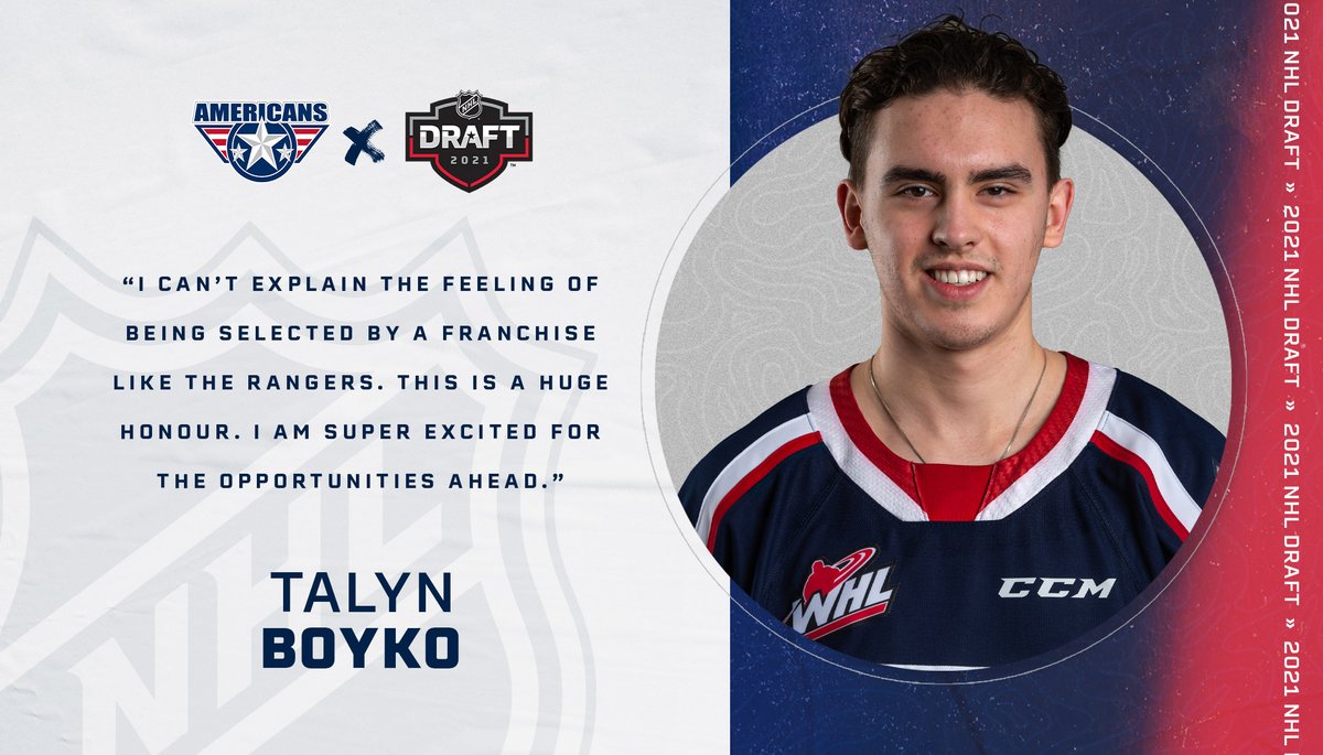 We're super excited too, <a href="/Boyks40/">Talyn Boyko</a>.

#AmsNation 𝙭 #NYR