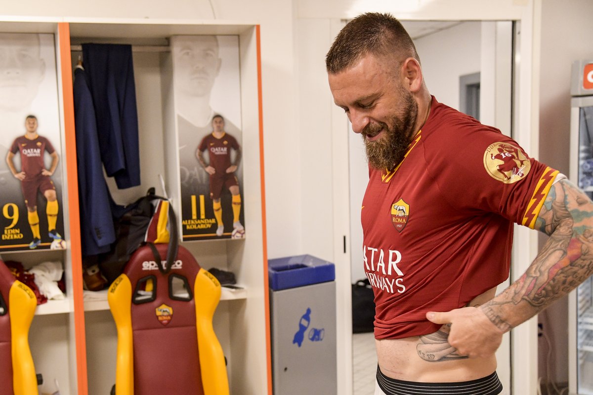 One of our fav quotes from Daniele 

"When I see players these days do Instagram videos from the locker room before a game, I’d like to take a baseball bat to their teeth…"

- Daniele De Rossi