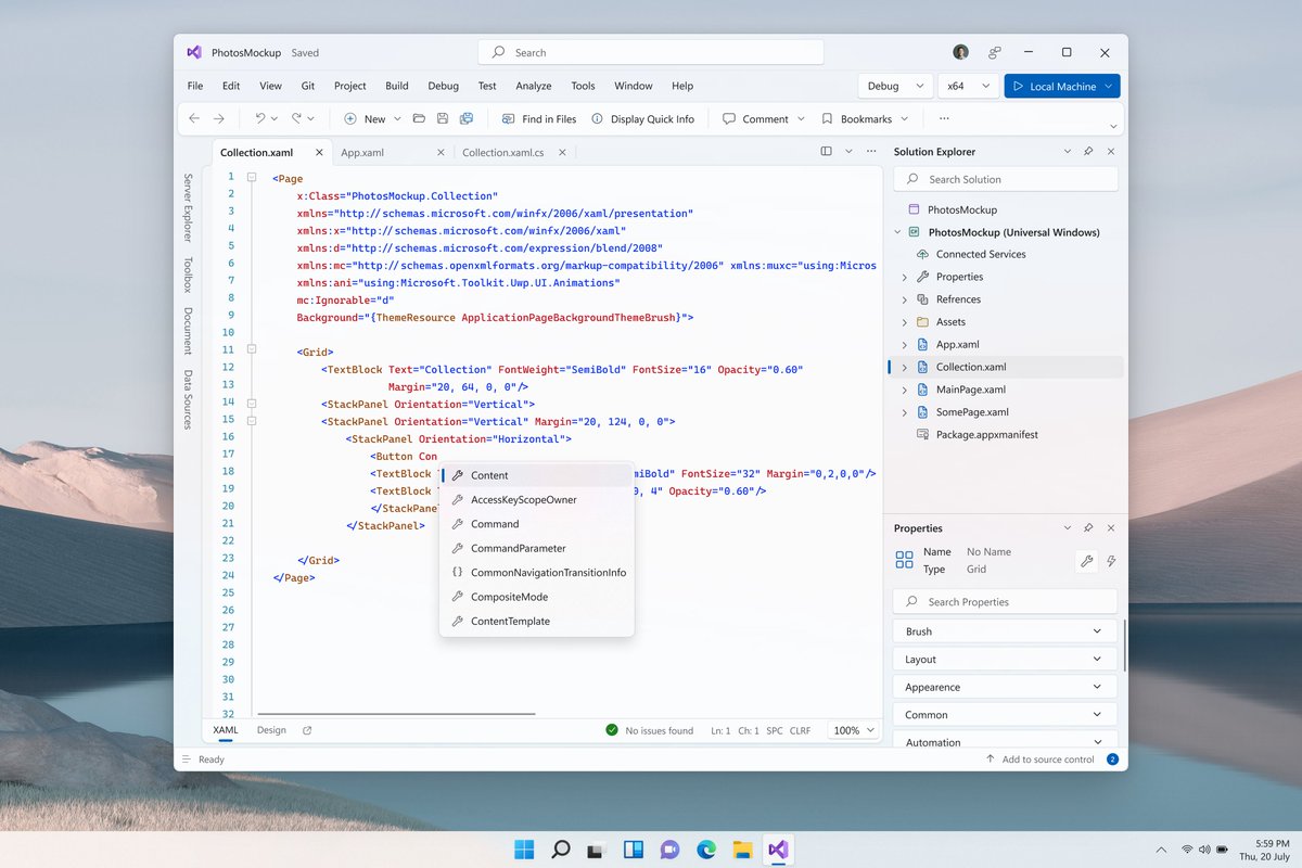 zeealeid's tweet image. Haven't posted any designs in a while, so here's how some developer related tools like Visual Studio, GitHub Desktop & Visual Studio Code could look if they got refreshed with Windows 11's look and feel.
#FluentDesign