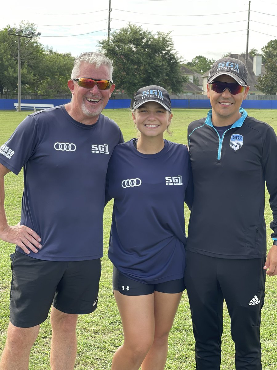 Thank you to all the @SG1Soccer coaches and staff who have been working during our summer camps and summer training. We continue to grow and improve every day. #sg1soccer #sg1family #character #community #culture @MamboSeafood @AudiOfficial @FederalGrill #houstonsoccer #soccer