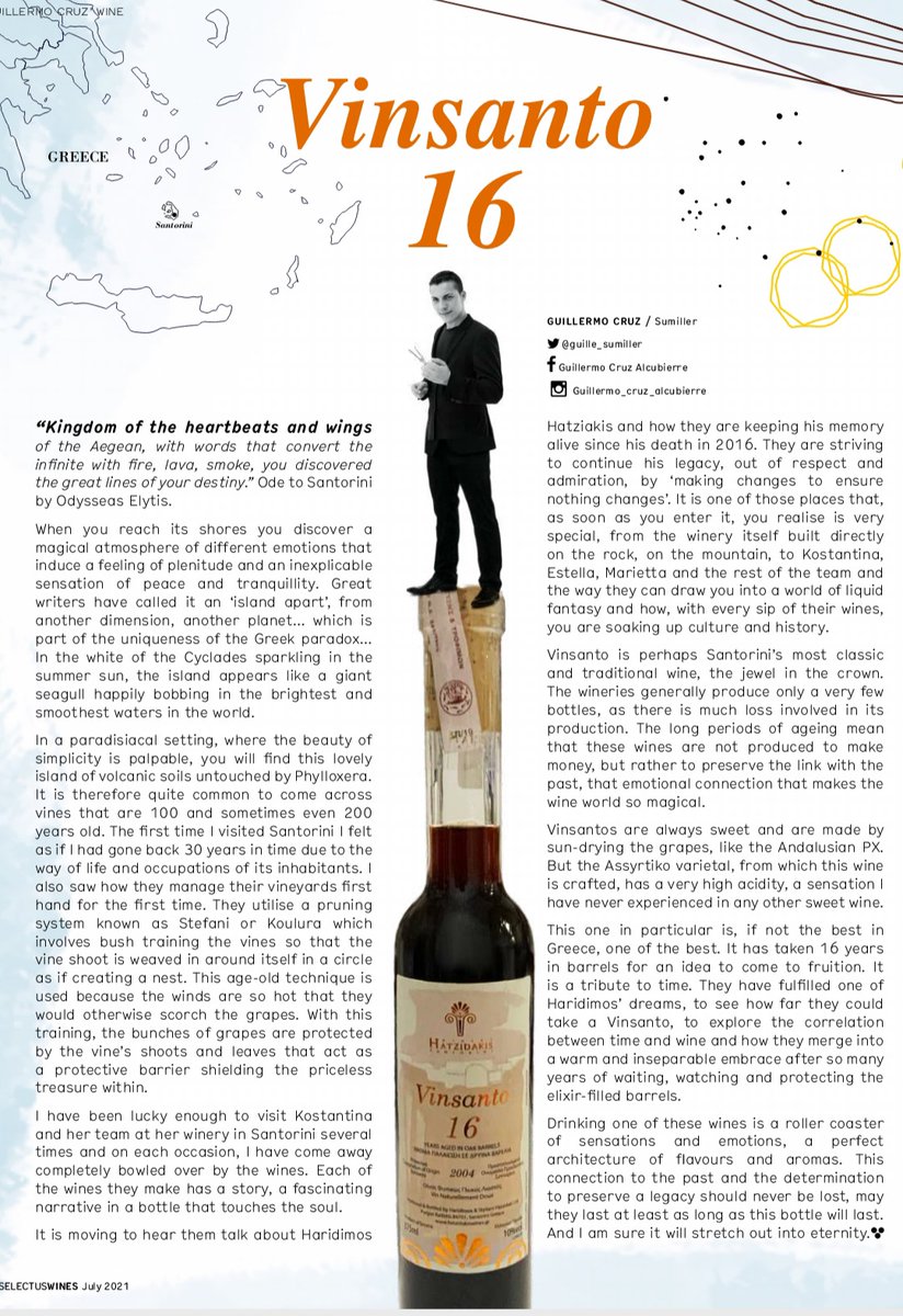 Nuevo texto para <a href="/SelectusWines/">SelectusWines</a> para hablar sobre el maravilloso VinSanto 16 de Hatzidakis!
Seguimos!