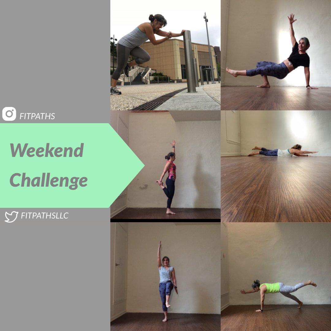 fitPathsllc's tweet image. #weekendchallenge add a few #contralateral moves to your #balance challenge. A little extra #brain workout by moving opposite limbs and a whole lot of #core stabilization.