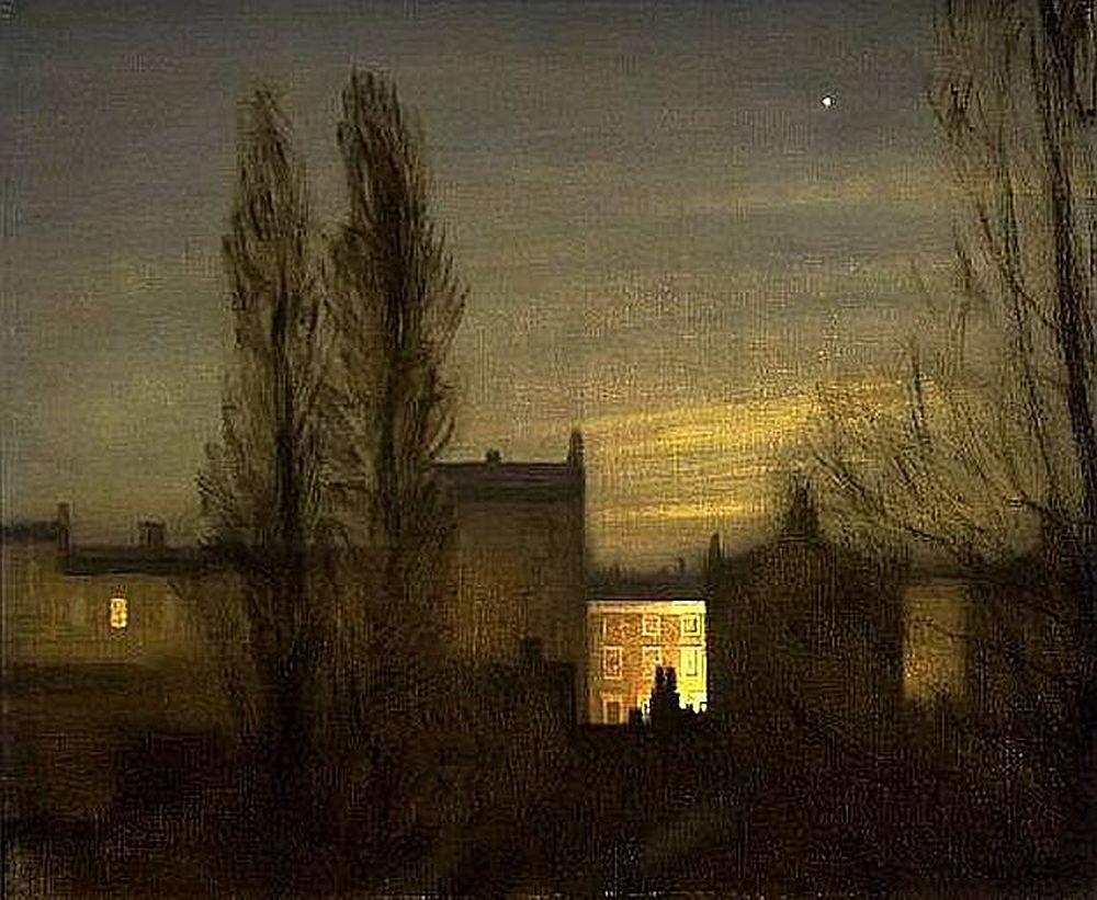 longvictorian2's tweet image. In the Small Hours (1911) by George Clausen (British, 1852-1944). Auckland Art Gallery. Influenced by the Impressionists. #Earlyhours