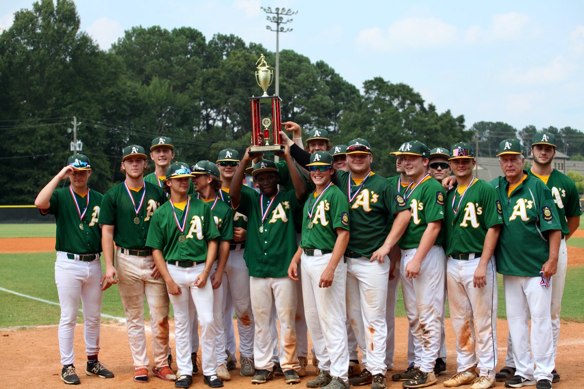 mason_wittner's tweet photo. Congratulations to Covington Post 32 on sweeping Post 192 to win the 2021 Georgia American Legion State Championship. The team will advance to the Southeast Regional Tournament in August. https://t.co/MvRuDZk4VL