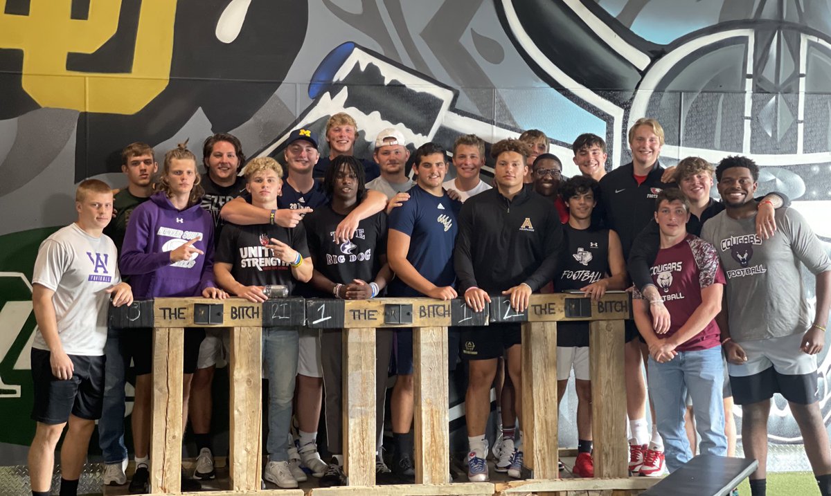 SixZeroAcademy's tweet photo. Looking forward the #CollegeFootballRecruiting Round Table that Airs this Sunday, 7/24 & is Hosted by @TaylorBrooksTV! Hats off & a HUGE thanks to TB for shinning a much needed light on COHSFB! So proud of the #DungeonFamily #ColoradoHSFB #CollegeFootball https://t.co/qq7ubMjo4S