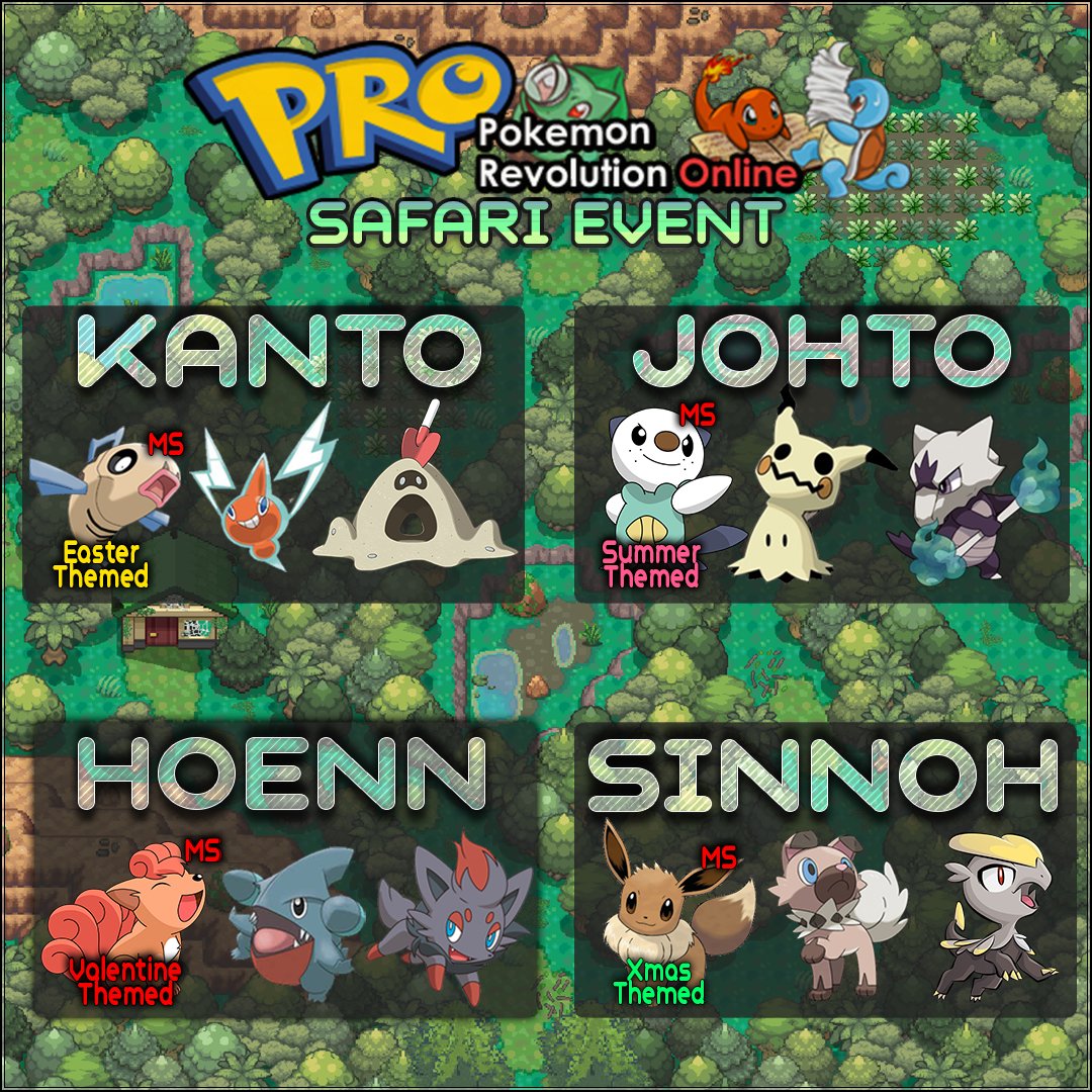 PRO (Pokemon MMORPG) (@PkmnRevolution) / X