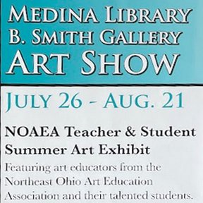 ArtWindham's tweet photo. Windham High School is currently participating in the NEOAEA teacher & student summer art exhibition. If you are around Medina or need an excuse for a road trip check it out! This will be at the Medina Library @ 210 S Broadway St.
#windhamfamily #windhamart #neoaea #heartart https://t.co/unZAWkkxlS