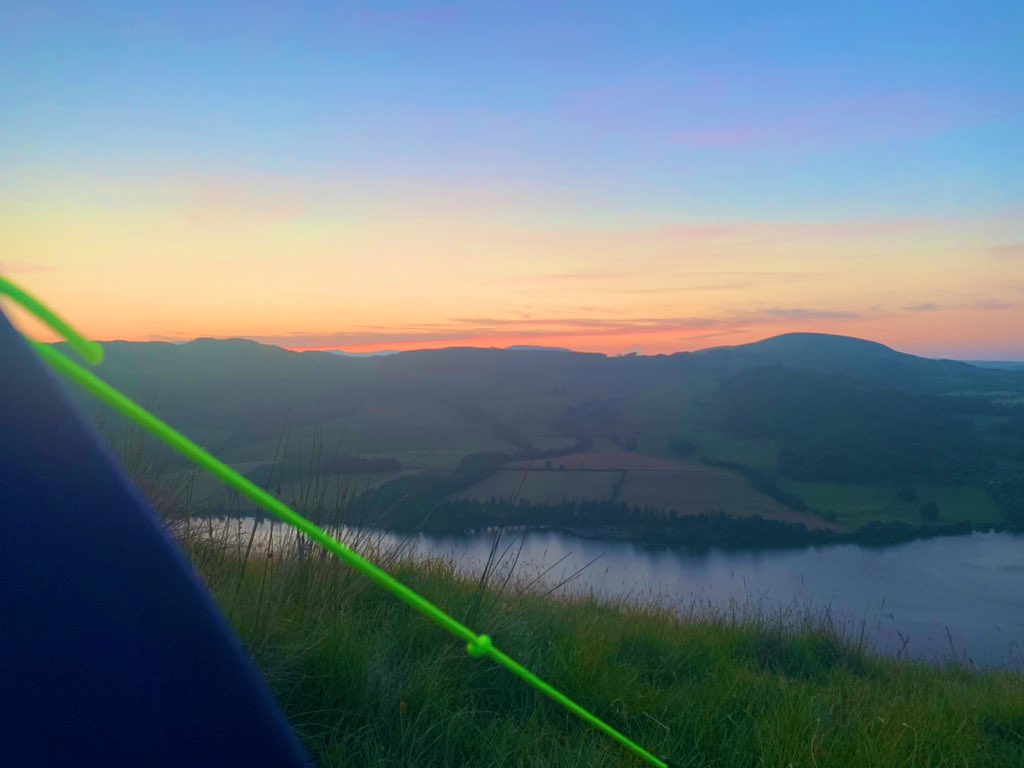 9.46pm The Lakes #wildcamp 😍