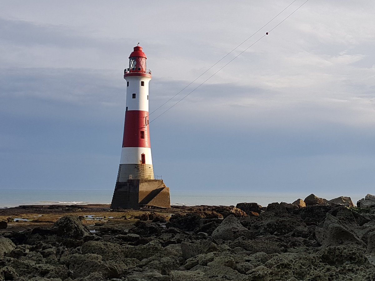 EW_RAYNET's tweet image. After months of lockdown, we can get out and do events again. Today was the Beachy Head Lighthouse Walk with Eastbourne Rotary Club